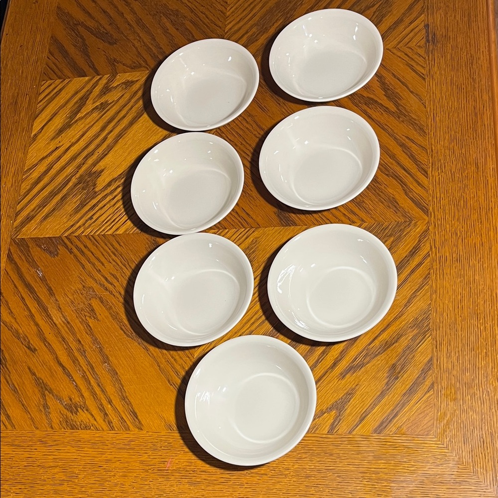 Corelle Sandstone 5 3/8" Fruit/Dessert (Sauce) Bowl Set of 7 - Picture 2 of 9